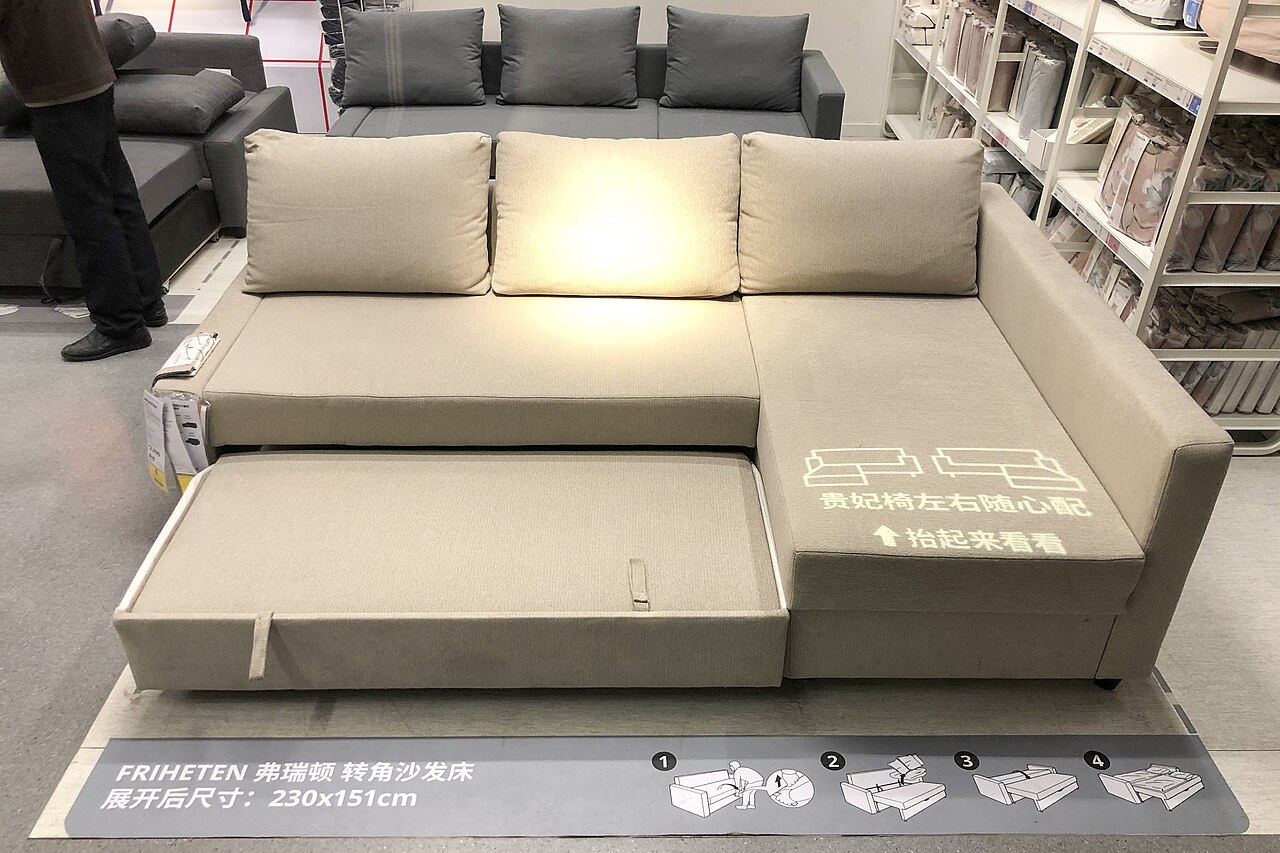 A sofa bed as an extra sleeping place: useful questions